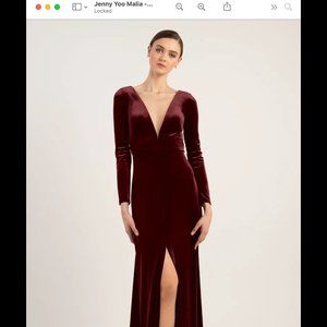 Jenny Yoo Malia Dress - Dark Berry - BRAND NEW WT